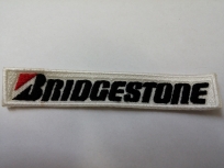 Nášivka Bridgestone bílá
