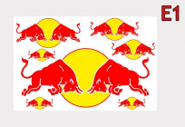 Samolepka Red Bull arch 1