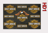 Samolepka Harley Davidson arch