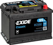 Autobaterie Exide 55Ah, 12V