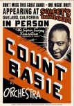 Plakát Count Basie 1939