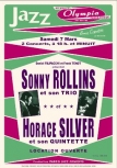 Plakát Sonny Rolins + H. Silver
