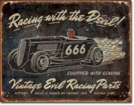 Cedule Vintage Evil Racing