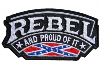Nášivka Rebel and proud