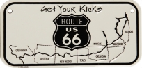 SPZ Bike Tag Route 66