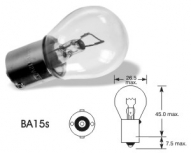 Žárovka P21W 12V Standartní