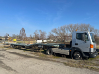 Mini návěs pro přepravu vozidel