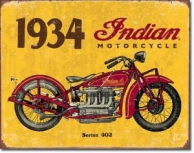 Cedule Indian 1934