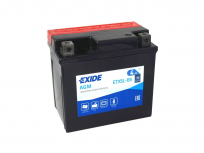 Motobaterie ETX5L-BS Exide 12V, 4AH, 70A