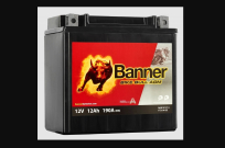 Baterie 12V, YTX14-BS, 12Ah, 190A, BANNER Bike Bull AGM 150x87x147