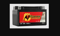 Baterie 12V, YTX7A-BS, 6Ah, 105A, BANNER Bike Bull AGM 150x87x95