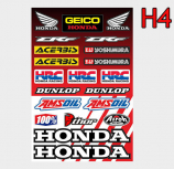 Samolepka Honda arch 4