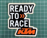 Samolepka KTM - READY TO RACE SF