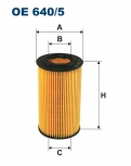 Olejový filtr Filtron OE 640/5