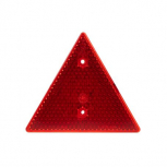 Zadní odrazový element - trojúhelník červený