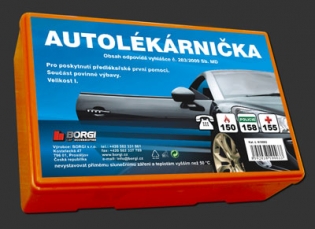 Zvětšit Autolékárnička - Plastová ČR