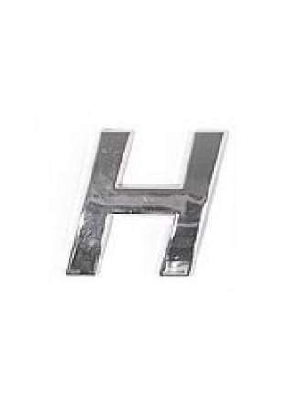 Zvětšit Znak H samolepící PLASTIC
